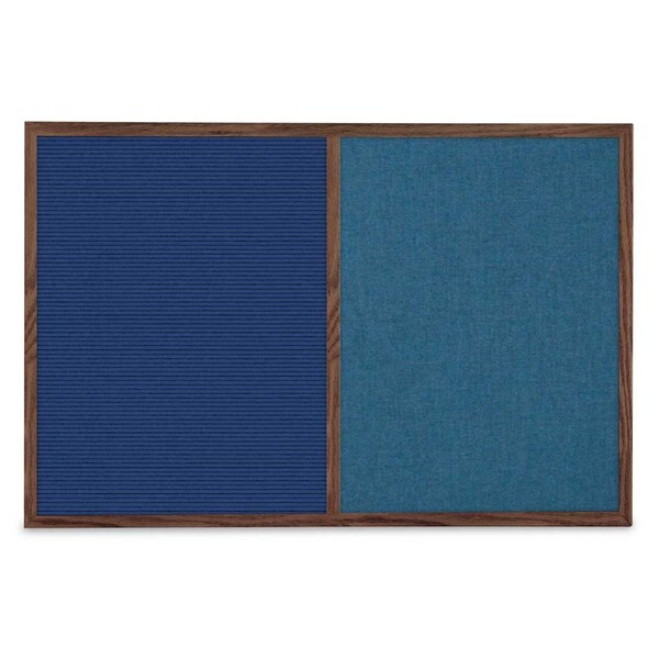 Slim Style Indoor Enclosed Corkboard, 30